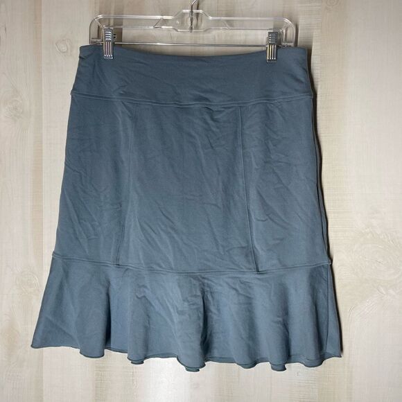 Athleta blue skirt with ruffle, size medium - Picture 15 of 15